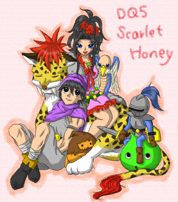 DQ5 Scarlet Honey 主デボと仲間モンスター